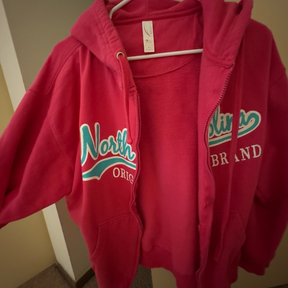 North Carolina Hoodie - Pink